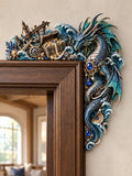 🐉 Ocean Dragon Treasure Door Frame Topper
