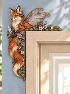 Floral Fairy Fox Door Frame Corner Decor