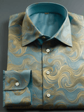 Men's Silk Long Sleeve Shirt