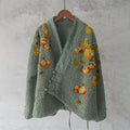 Vintage Japanese Art Pomegranate Design Kimono