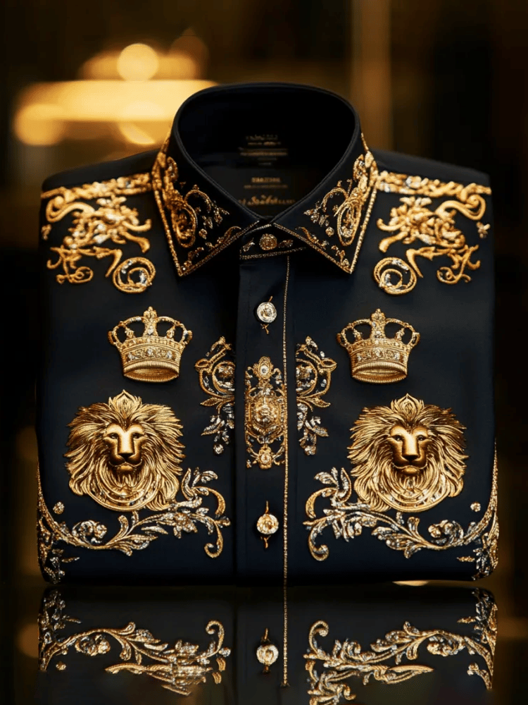 Men's Luxury Business Long Sleeve Shirt