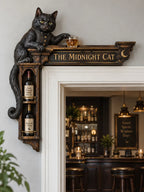 🐈The Midnight Cat Corner Doorway Decor
