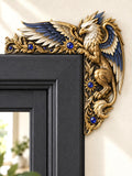 Royal Golden Griffin Door Frame Corner Decor