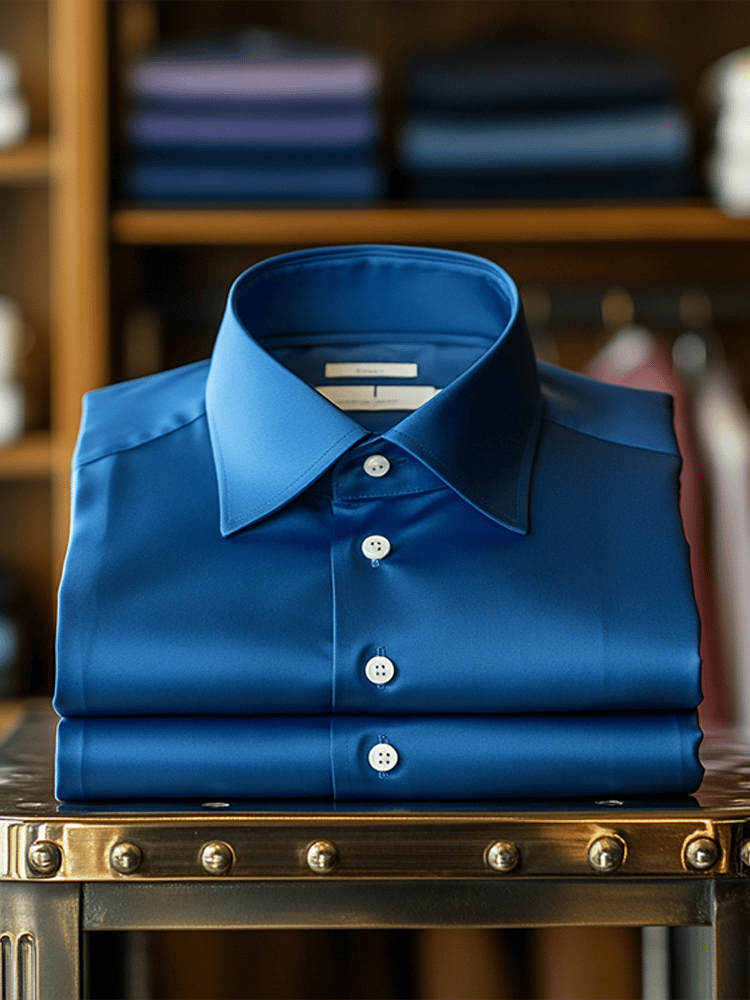 Men's Silk Classic Long Sleeve Shirt