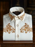 Men's Silk Long Sleeve Shirt