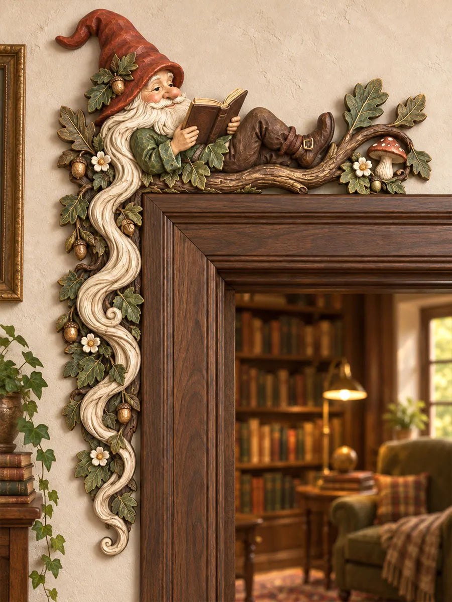 Storybook Woodland Gnome Door Frame Corner Decor
