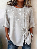 Women'S Casual Printed Shirt