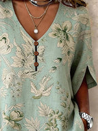Women'S Casual Printed Top