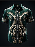 Men's Retro Gothic Dark Shirt