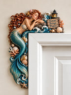 Mermaid Ocean Art Door Corner Decor