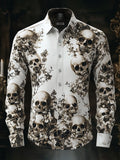 Men's Retro Gothic Dark Shirt