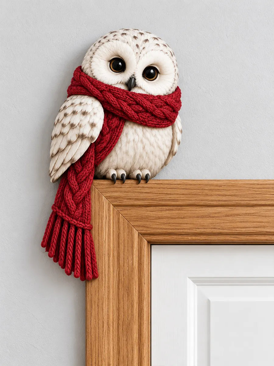 🦉 Adorable Owl Door Frame Corner Decor