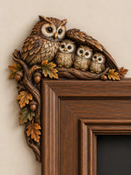 Owl Door Frame Corner Decor