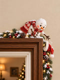 ⛄ 🎄 Winter Snowman Christmas Door Frame Corner Decor ❄️