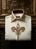 Men's Luxury Vintage Long Sleeve Shirt