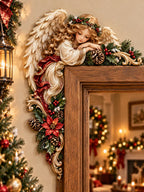 Christmas Angel Door Frame Corner Decor
