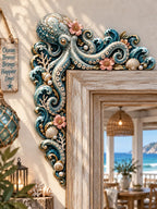 Ocean Octopus Door Corner Decor