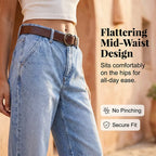 Women's High Waisted Cropped Barrel Jeans