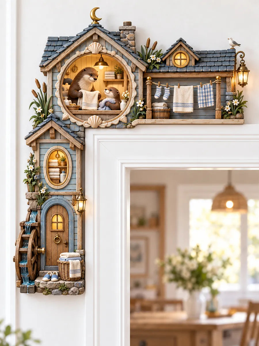 🏷️ Whimsical Fairy Tale Animal Door Frame Decor