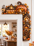 Halloween Pumpkin Ghost Town Door Corner Decor