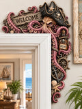 Pirate Octopus Door Frame Decor