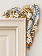 😇 Praying Angel Door Frame Topper