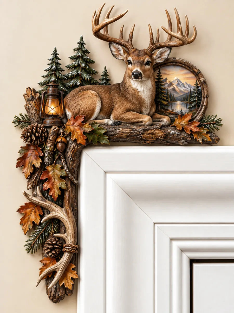 Hunt Deer Door Frame Decor