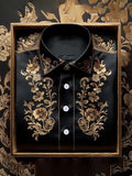 Men's Silk Long Sleeve Shirt