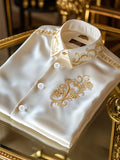 Men's Silk Long Sleeve Shirt