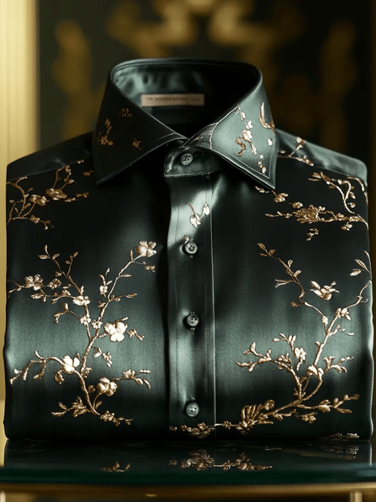 Men's Luxury Business Long Sleeve Shirt
