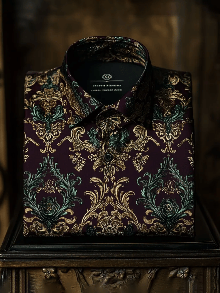 Men's Luxury Business Long Sleeve Shirt