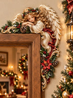 Christmas Angel Door Frame Corner Decor